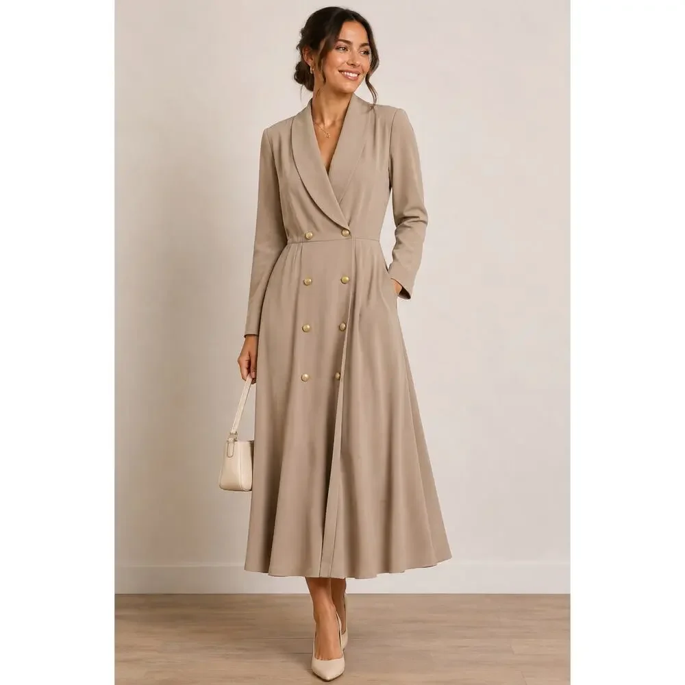 drinks on me midi dress Cream A-Line Midi Casual Party Dress with Floral Print Cream Floral Print / Large